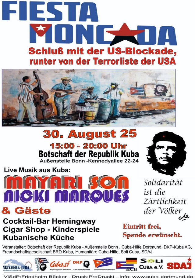 Fiesta Moncada 2024 in Bonn
