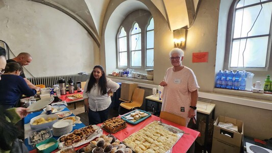 Für das leibliche Wohl war gesorgt