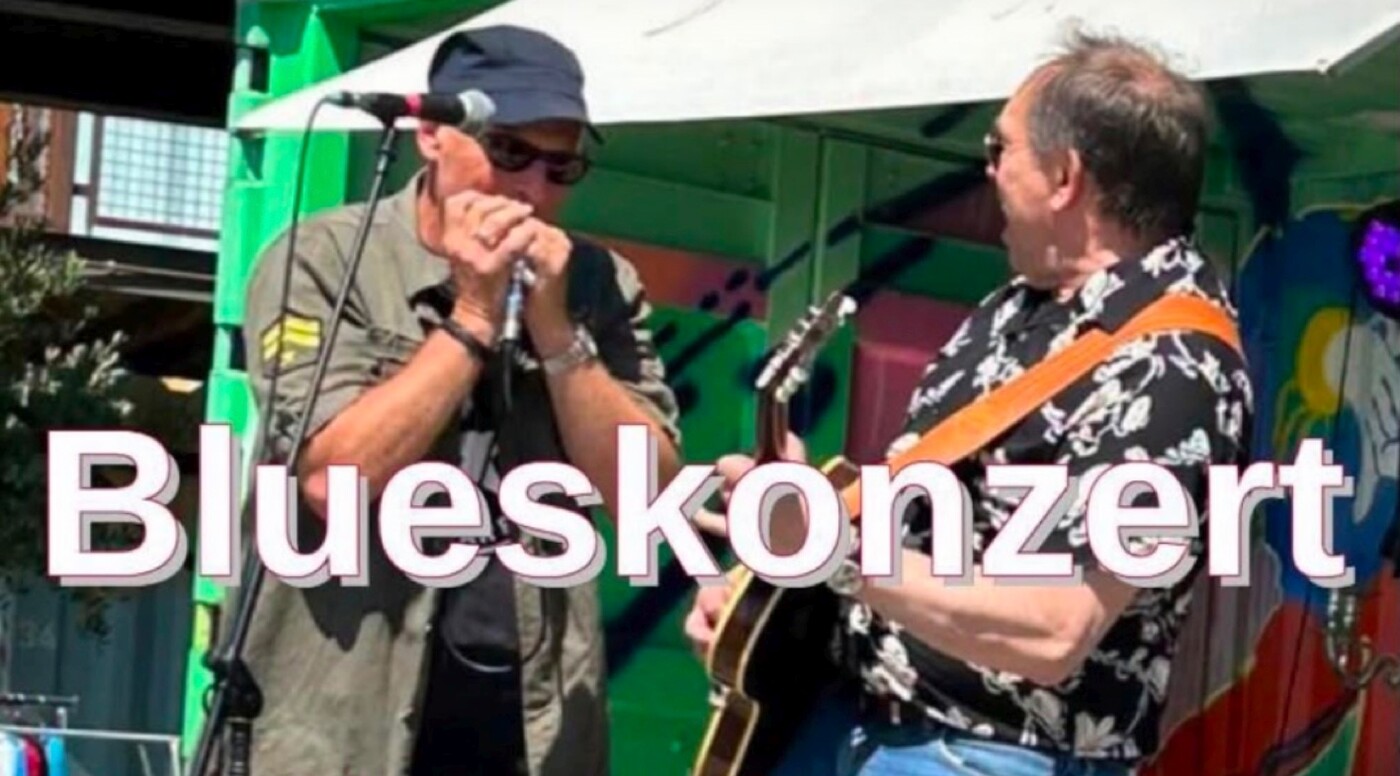 Die Musiker der Bluesband Lou Gee & Jay Bee