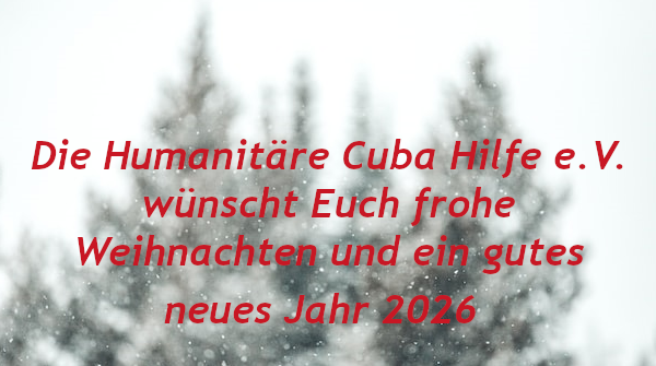 Das Bild wünscht frohe Weihnachten und ein gutes neues Jahr 2026