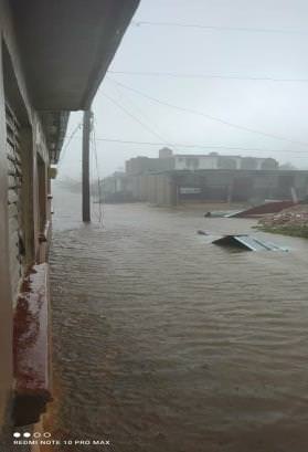 Überflutung durch den Hurrikan IAN