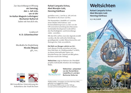 Eröffnung Mural Flyer Vorschau