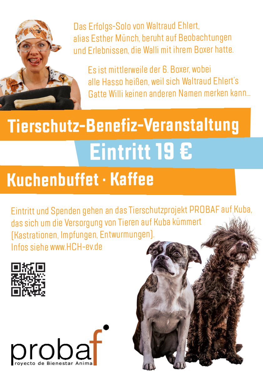 Flyer Benefiz mit Esther Münch - Seite 2