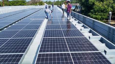 Solarprojekt. Instituto Finlay de vacunas