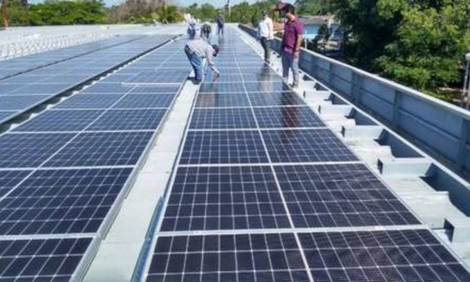 Solar Bild einer Anlage auf Kuba