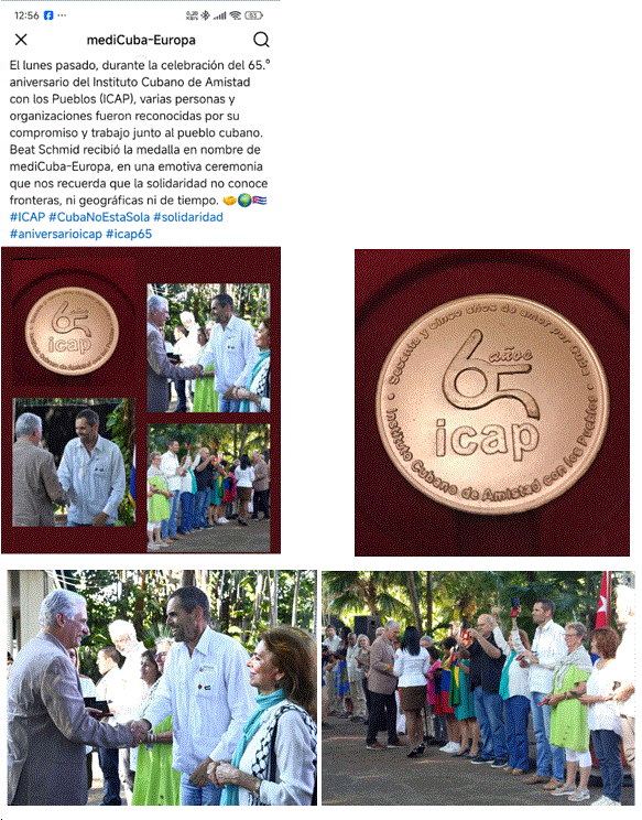 Besuch beim ICAP in Havanna